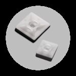 ΒΑΣΕΙΣ ΔΕΜΑΤΙΚΩΝ ΑΥΤΟΚΟΛΛΗΤΕΣ 19x19mm  (100τμχ)