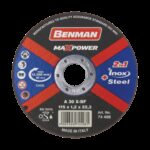 ΔΙΣΚΟΣ ΚΟΠΗΣ ΣΙΔΗΡΟΥ-INOX- CD MAXPOWER BENMAN 115 x1.2mm