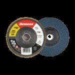 ΔΙΣΚΟΣ ΦΤΕΡΩΤΟΣ ZIRCONIA ALUMINA ΜΕ ΚΟΥΡΜΠΑ Φ115 x 60, STANDARD LINE