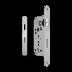 ΚΛΕΙΔΑΡΙΑ ΜΕΣΟΠΟΡΤΑΣ HUGO  45/75mm, ΟΡΕΙΧΑΛΚΙΝΟ (ΟΒΑΛ ΠΛΑΚΑ)