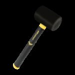 ΜΑΤΣΟΛΑ ΛΑΣΤΙΧΕΝΙΑ 680gr/Φ65 ΜΑΥΡΗ,  FF GROUP