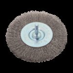 ΣΥΡΜΑΤΟΒΟΥΡΤΣΑ ΣΤΡΟΓΓΥΛΗ HIGH RPM ΜΕ ΑΞΟΝΑΚΙ Ø6mm (100mm)