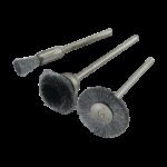 ΣΥΡΜΑΤΟΒΟΥΡΤΣΕΣ ΔΡΑΠΑΝΟΥ HIGH RPM ΜΕ ΑΞΟΝΑΚΙ Ø2,3mm, ΣET 3 ΤΜΧ