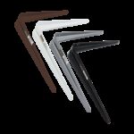 ΓΩΝΙΑ ΡΑΦΙΟΥ ΤΥΠΟΥ ΙΣΠΑΝΙΑΣ 250x300x1,2mm, ΛΕΥΚΗ