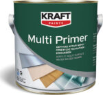KRAFT MULTI PRIMER ΑΣΤΑΡΙ ΝΕΡΟΥ ΓΚΡΙ  0.75L