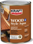 KRAFT WOOD STYLE AQUA ΒΕΡΝΙΚΗ ΝΕΡΟΥ ΣΑΤΙΝΕ ΑΧΡΩΜΟ 750ml