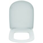 ΚΑΠΑΚΙ ΛΕΚΑΝΗΣ TEMPO ΑΠΛΟ 53cm ΛΕΥΚΟ  IDEAL