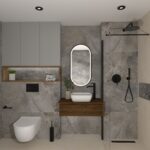 ΠΙΓΚΑΛ ΔΑΠΕΔΟΥ ΕΚΟ 02H8-MM ΜΑΥΡΟ ΜΑΤ INOX BRONZE