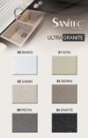 ΝΕΡΟΧΥΤΗΣ ΓΡΑΝΙΤΗ 60x50cm ULTRA GRANITE 809 1B PIETRA SANITEC - Image 3