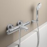 ΜΠΑΤΑΡΙΑ ΛΟΥΤΡΟΥ CERATHERM T ΘΕΡΜΟΣΤΑΤΙΚΗ ΜΟΝΟ ΚΟΡΜΟΣ ΧΡΩΜΕ IDEAL