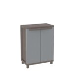 ΔΙΦΥΛΛΗ ΝΤΟΥΛΑΠΑ JRattan 68 ΠΛΑΣΤΙΚΗ με 1 Ράφι 68x37.5x91.5εκ.