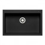 ΝΕΡΟΧΥΤΗΣ ΕΝΘΕΤΟΣ ΓΡΑΝΙΤΗ ISTROS 76x50cm 1Β CARBON PYRAMIS