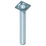 ΠΟΔΙ ΤΡΑΠΕΖΙΟΥ ES ΣΤΡΟΓΓΥΛΟ Φ 30ΜΜ Η100 ΑΛΟΥΜΙΝΙΟ