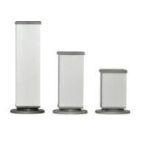 ΠΟΔΙ ΔΙΑΚΟΣΜΗΤΙΚΟ TEΤΡΑΓΩΝΟ ΑΛΟΥΜΙΝΙΟΥ 40 x 40MM - Η150ΜΜ/ ΜΑΥΡΟ