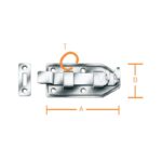 ΣΥΡΤΗΣ ΜΕ ΓΩΝΙΑ ΓΙΑ ΛΟΥΚΕΤΟ ΓΑΛΒΑΝΙΖΕ 100x50x1,75mm