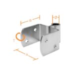 ΜΕΝΤΕΣΕΣ ΑΥΛΟΠΟΡΤΑΣ ΓΑΛΒΑΝΙΖΕ 45x38xØ10x2mm