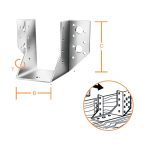 ΔΟΚΟΔΟΧΟΣ ΤΟΙΧΟΥ ΓΑΛΒΑΝΙΖE 80 x 120 x 2 mm