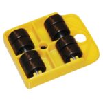 ΒΑΣΗ ΜΕΤΑΦΟΡΑΣ ΤΕΤΡΑΓΩΝΗ Φ25 105Χ80ΜΜ  100KG