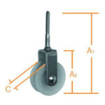 ΡΟΔΑΤΣΑ - ΡΟΛΟ ΒΙΔΩΤH, ΓΑΛΒΑΝΙΖΕ 120 x 50 x 8 mm (007900)