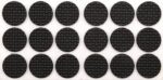 ΤΣΟΧΑΚΙΑ ΑΥΤΟΚΟΛΛΗΤΑ ΑΦΡΩΔΗ 25x25mm-  ΜΑΥΡΑ 18τμχ