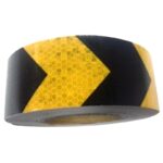 ΤΑΙΝΙΑ ΑΝΑΚΛΑΣΤΙΚΗ ΑΥΤΟΚΟΛΛΗΤΗ 50mm x 3m, κίτρινη/μαύρη