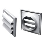 Καπάκι κλεισίματος πλαστικό, Φ100mm, 154x154mm