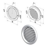 ΚΑΠΑΚΙ ΕΞΑΕΡΙΣΜΟΥ ΠΛΑΣΤΙΚΟ ΜΕ ΣHΤΑ  Ø125MM ΛΕΥΚΟ