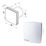 ΕΞΑΕΡΙΣΤΗΡΑΣ ΗΛΕΚΤΡΙΚΟΣ ΤΟΙΧΟΥ Ø100MM  LP ΙΡ 34 ΛΕΥΚΟΣ