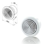 ΕΞΑΕΡΙΣΤΗΡΑΣ ΗΛΕΚΤΡΙΚΟΣ ΟΡΟΦΗΣ Ø100MM ΛΕΥΚΟΣ