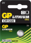 GP ΜΠΑΤΑΡΙΕΣ  ΛΙΘΙΟΥ CR1220 3V 36mAh (1τμχ) - Image 2