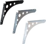 ΒΡΑΧΙΟΝΑΣ "DELTA" 200Χ200ΜΜ ΑΣΗΜΙ