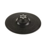 ΒΑΣΗ VELCRO ΓΩΝΙΑΚΟΥ ΤΡΟΧΟΥ ΣΚΛΗΡΗ ΠΛΑΣΤΙΚΗ ΒΑΣΗ Φ125 (946) SMIRDEX