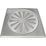 ΣΧΑΡΑΚΙ ΤΕΤΡΑΓΩΝΟ 100*100 ΑΣΦΑΛΕΙΑΣ INOX