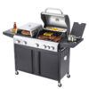 BORMANN Elite BBQ5060 ΨΗΣΤΑΡΙΑ ΥΓΡΑΕΡΙΟΥ 3 ΣΕ 1 COMBO GRILL - Image 2